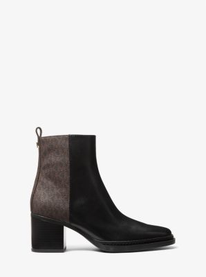 Lex Leather and Signature Logo Boot image number 1