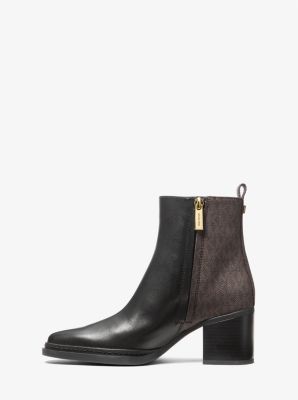 Lex Leather and Signature Logo Boot image number 2