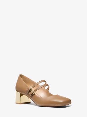 Matilda Leather Mary Jane Pump image number 0