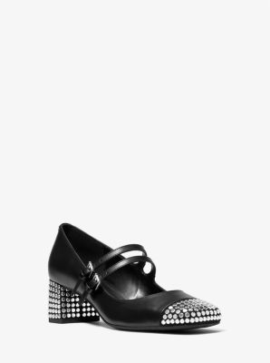 Matilda Studded Leather Mary Jane Pump image number 0