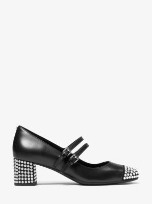 Matilda Studded Leather Mary Jane Pump image number 1