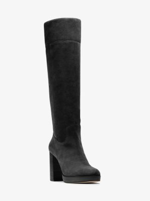 michael kors regina suede boots