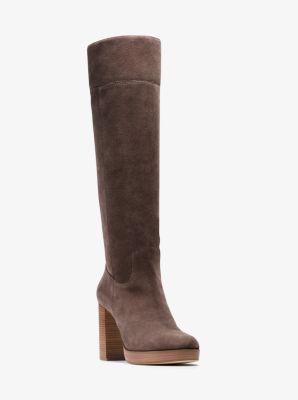 Michael kors hot sale platform boots