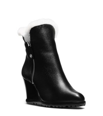 michael kors whitaker wedge boot
