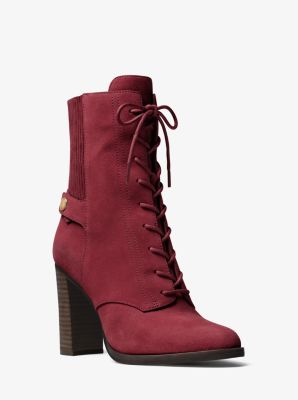 michael kors purple boots