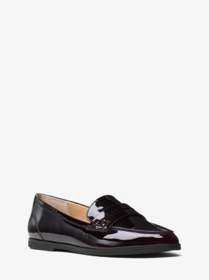 Connor Patent-Leather Penny Loafer 