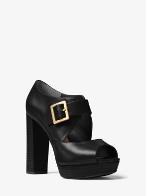 michael kors platform heel