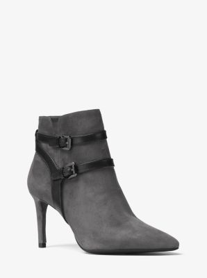 michael kors suede ankle boots