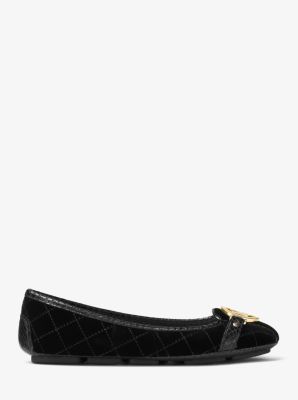Fulton Quilted-Velvet Moccasin