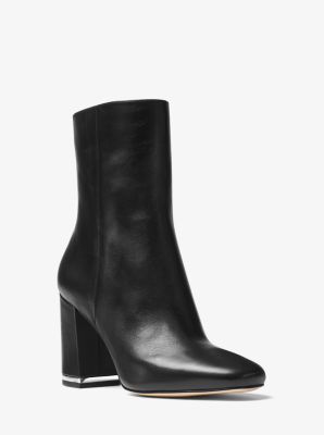 Ursula Leather Ankle Boot | Michael Kors