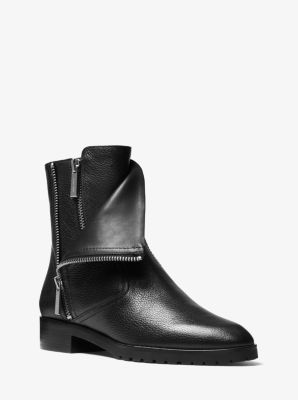 Michael kors andi leather on sale bootie