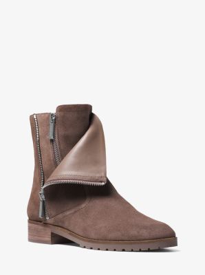 Michael kors andi leather on sale bootie