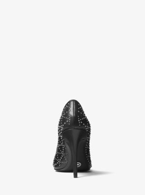 Claire studded leather hot sale pump