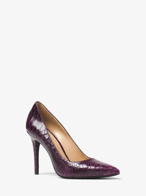 Claire snakeskin hot sale pump