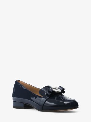 michael michael kors caroline patent leather loafer