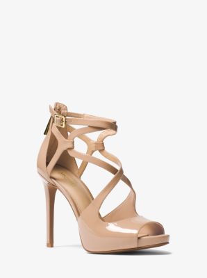 michael kors beige sandals