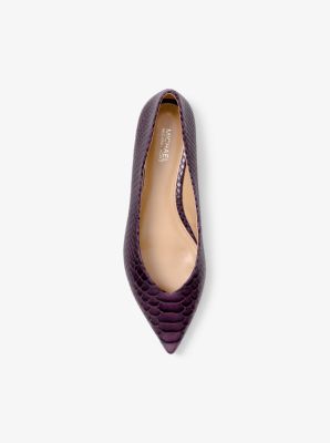 Michael kors fulton clearance flats purple