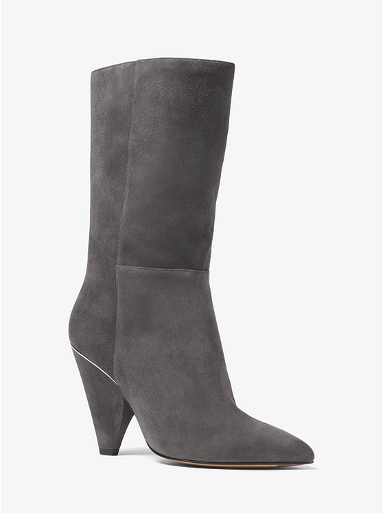 Lizzy Suede Mid-Calf Boot
