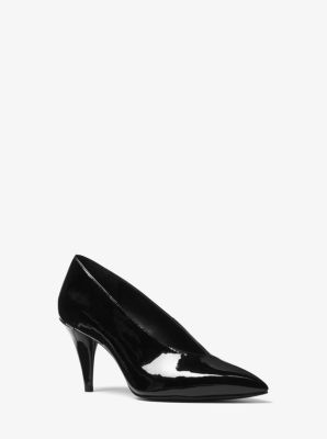 Lizzy Patent Leather Choked Pump 