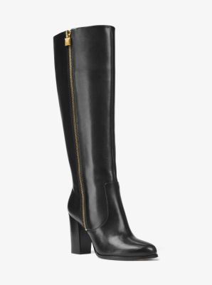 michael kors margaret leather ankle boot