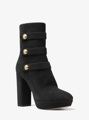 michael kors white ankle boots