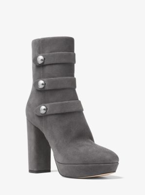 michael kors livvy suede ankle boot