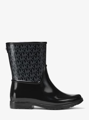 Sutter Logo Rubber Rain Boot Michael Kors