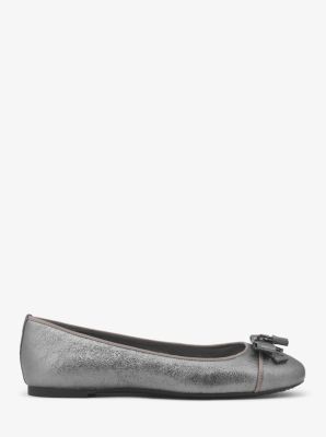Alice Metallic Leather Ballet Flat