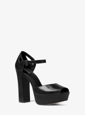 michael kors blake platform sandals