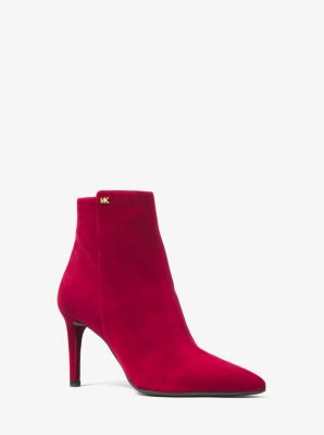 michael kors suede ankle boots