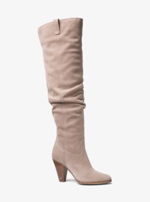 michael kors divia suede boot