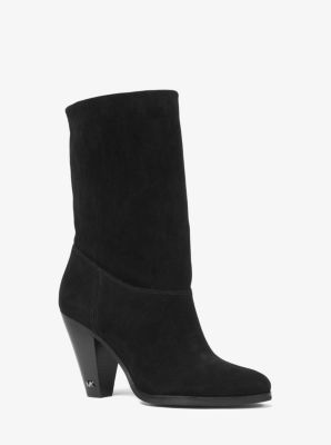 michael kors divia suede ankle boot