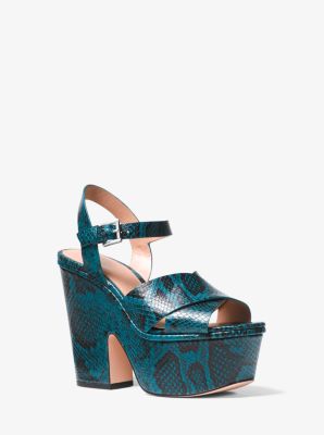 Michael kors divia deals platform sandal