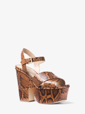 Michael kors clearance divia platform