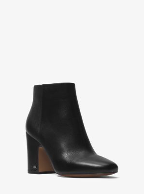 Elaine Leather Bootie | Michael Kors