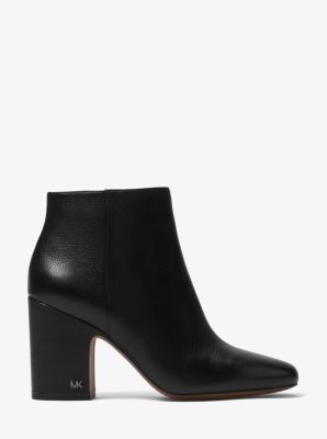 michael kors elaine suede bootie