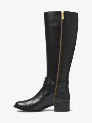Heather Leather Boot | Michael Kors