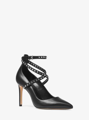 Michael kors jeannie hot sale studded leather pump