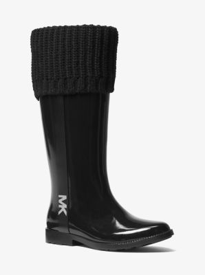 Botte De Pluie Mandy En Caoutchouc Michael Kors