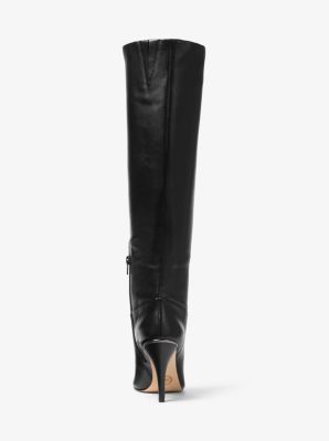 michael kors rosalyn leather boot