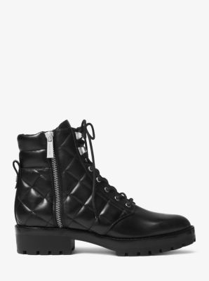 Rosario Leather Combat Boot Michael Kors Canada