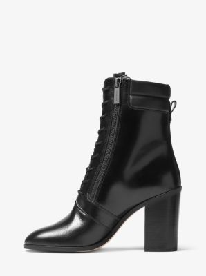michael michael kors rosario leather ankle boot