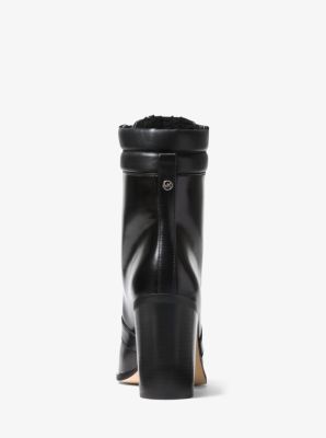 michael michael kors rosario leather ankle boot