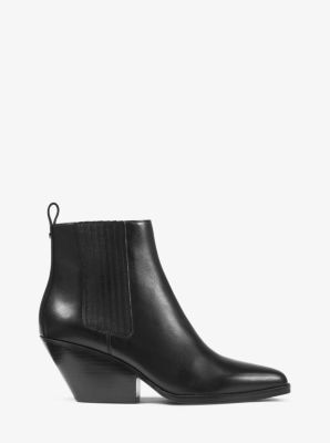 sinclair leather ankle boot