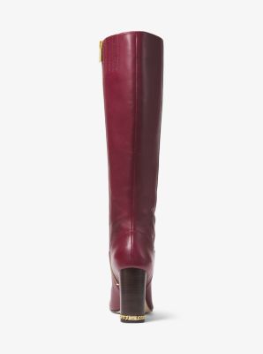 walker knee high boot michael michael kors