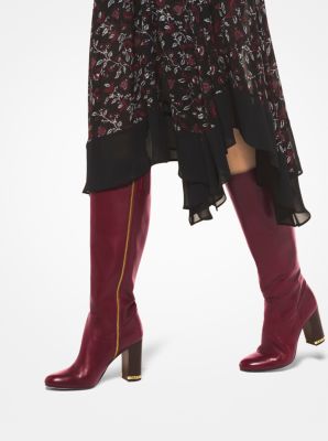 michael kors walker knee high boot