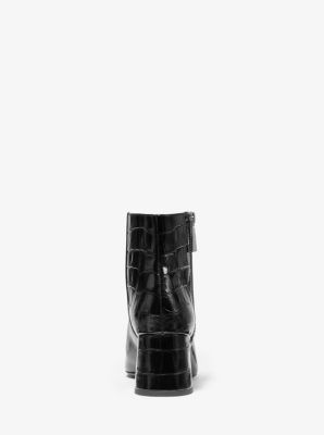 Michael michael kors alane 2024 pebbled leather ankle boot