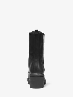 michael kors anaka combat boots