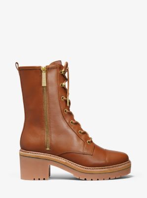 Anaka leather combat boot on sale