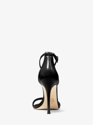 Antonia Patent Leather Sandal Michael Kors Canada